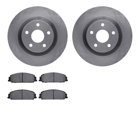 6502-52094, Rotors With 5000 Advanced Brake Pads
